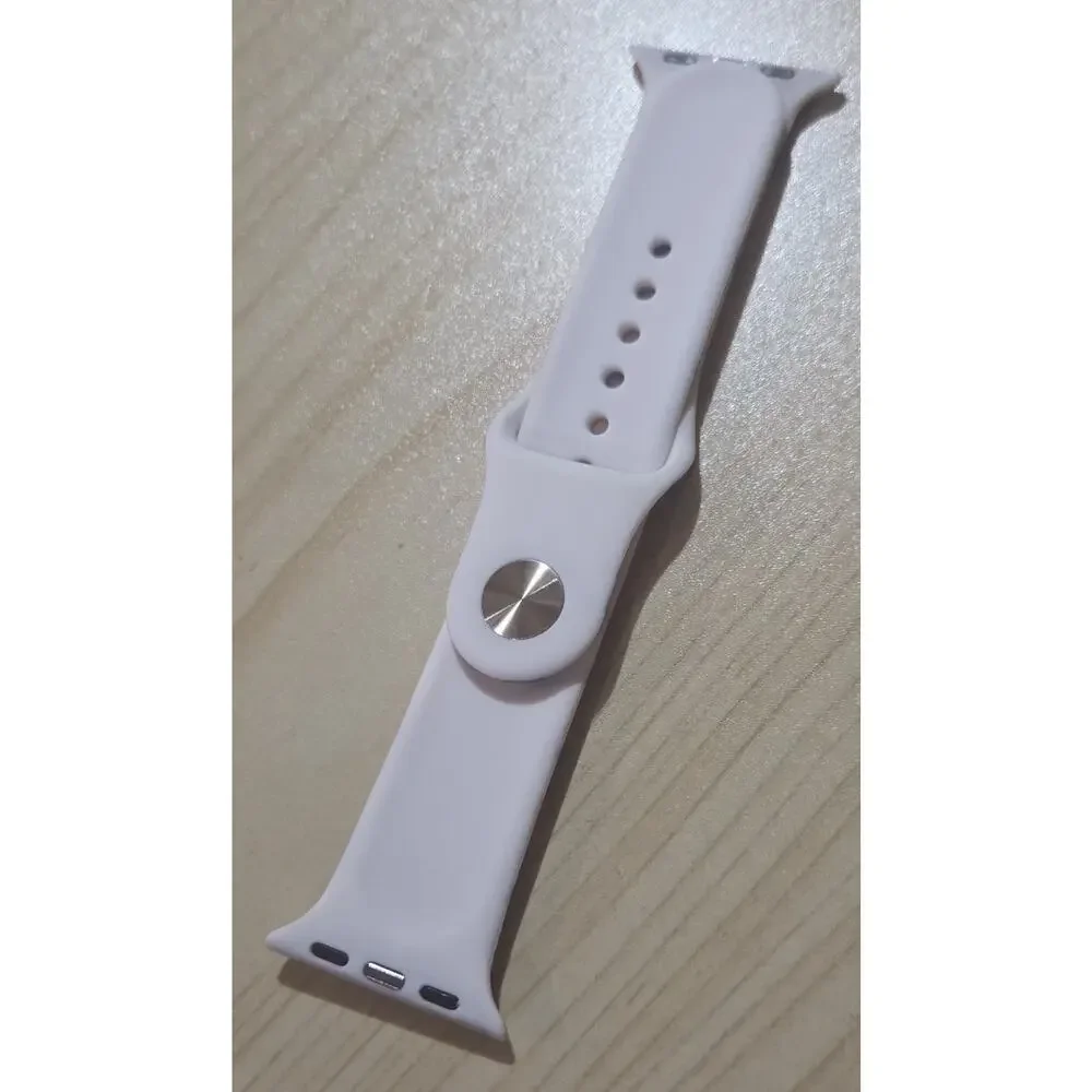 Western Design Silicone Sport Watch Band Compatible w Apple Watch 42/44/45mm